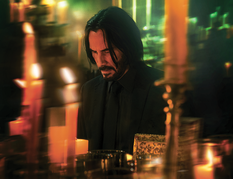 Keanu Reeves stars as John Wick in the latest in the Wick franchise