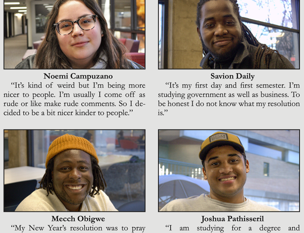 STUDENT VIEWPOINTS: New Years resolutions