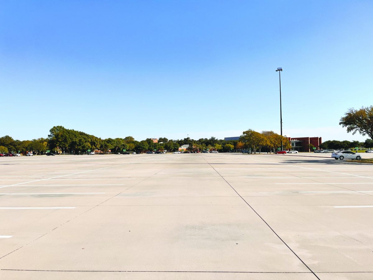 Parking Lot C at Richland Campus.