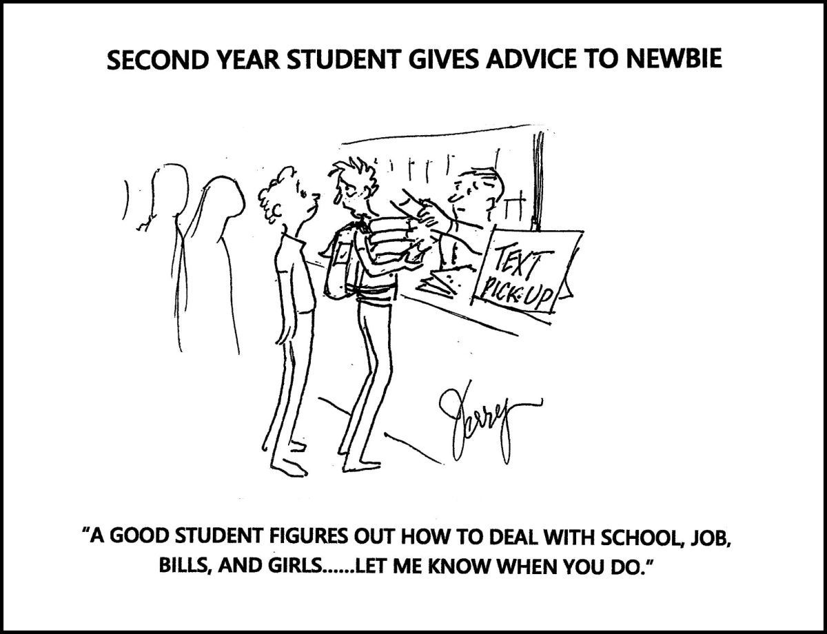 20250204_GOOD STUDENT a cartoon by Jerry Weiss [Tim] w:stroke