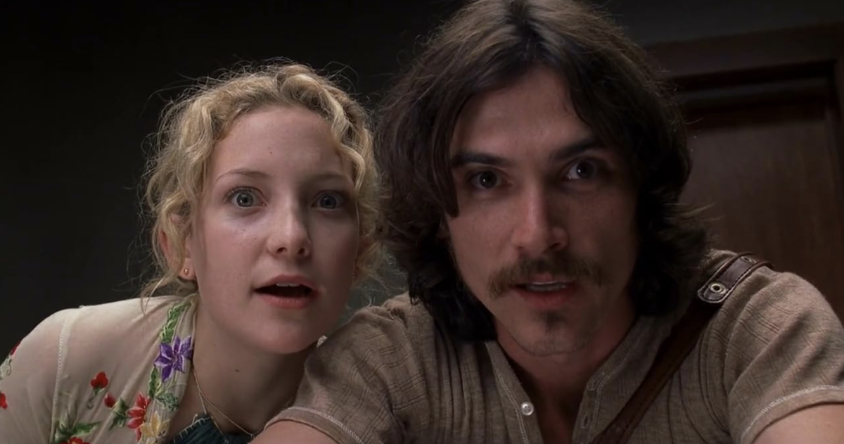 Kate Hudson (left) and Billy Crudup star as Penny and Russell in the acclaimed “Almost Famous.”