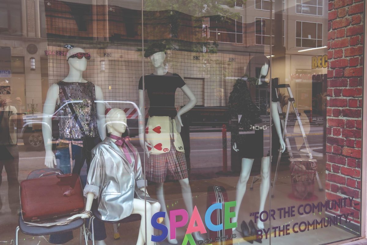 The showcase’s final window display.